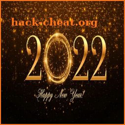 happy new year wishes 2022 icon