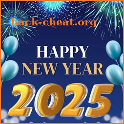 Happy New Year Wishes 2025 icon