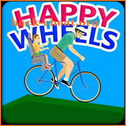happy riding wheels icon