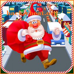 Happy Santa Run : Christmas fun challenge icon