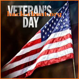 Happy Veterans Day:Greeting,Ph icon
