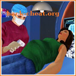 Happy virtual pregnant mom: Mother simulator games icon