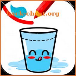 Happy Water Fill draw : fill glass 2019 icon