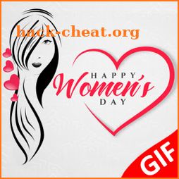 Happy Women Day GIF icon