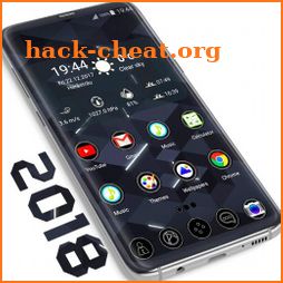 HD Black Launcher icon