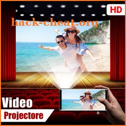 HD Video Projector Simulator - Mobile as Projector icon