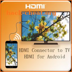 HDMI Connector to TV(ScreenMirroring/usb/mhl/hdmi) icon