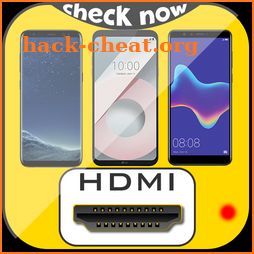 HDMI for android phone to tv & MHL HDMI checker icon