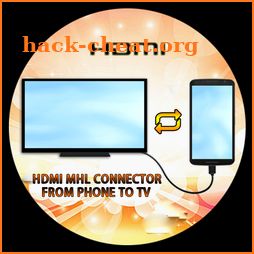 Hdmi mhl connector from phone to tv icon