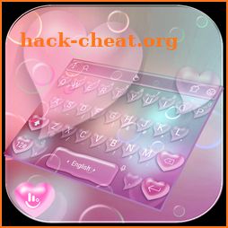 Heart Bubble Keyboard Theme icon