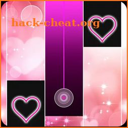 Heart Piano Tiles Pink icon