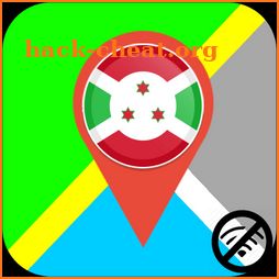 ✅ Burundi Offline Maps with gps free icon