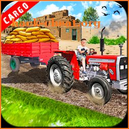 Heavy Duty Tractor Driver Cargo Transport Sim 3D icon