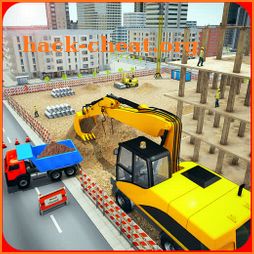 Heavy Excavator Crane Sim - Construction Simulator icon