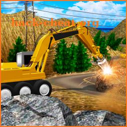 Heavy Excavator Stone Driller Simulator icon