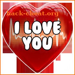 ❤️I LOVE YOU WAstickerApps Love and Hearts Sticker icon