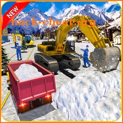 Heavy Snow Excavator Sim 2019- icon