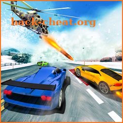 Helicopter Attack Turbo car Racing icon