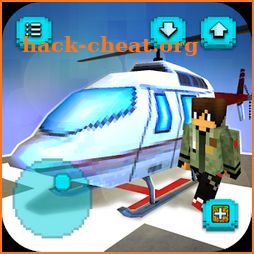 Helicopter Craft: Flying & Crafting Game 2017 icon