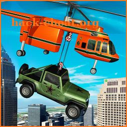 Helicopter Crane Cargo Delivery Transport Games icon