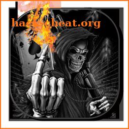 Hell evil skull icon
