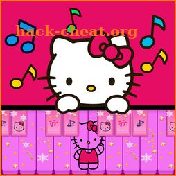 Hello Kitty's Pink Piano Tiles Music Kids Games icon