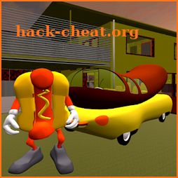 Hello Sausage Neighbor. Hot Dog Run Escape 3D icon