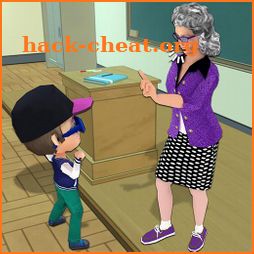 Hello Scary Teacher Games: Haunted School 3D icon