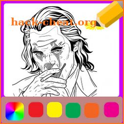Heroes Joker Coloring Book icon