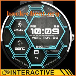 Hex Watch Face & Clock Widget icon