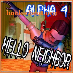 Hi scary Granny Neighbor Hello Mod Alpha 4 icon