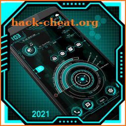 Hi-tech launcher - App lock, Hitech Wallpaper icon