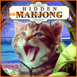 Hidden Mahjong - Cats Tropical Island Vacation icon