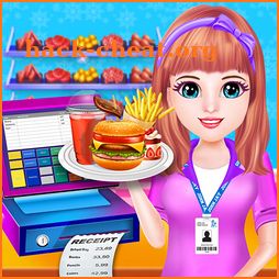 High School Cafe Cash Register Cashier Manager icon