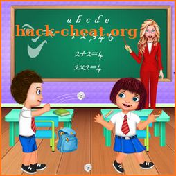 High School Teacher Craze: Virtual Kids Classroom icon