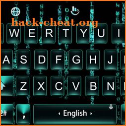 High-Tech Letter Chain Keyboard Theme icon