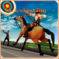 Highway Archer Run- Street Horse running games icon