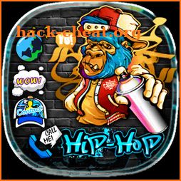 Hip-hop Cool Graffiti Monkey Theme icon