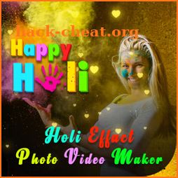Holi Video Maker With Music - Dhuleti Video Maker icon