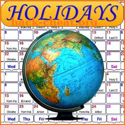 Holiday Calendar 2020 icon
