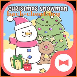 Holiday Wallpaper Christmas Snowman Theme icon