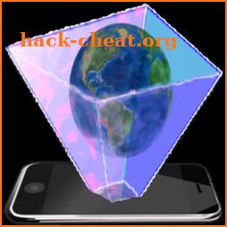 Hologram Projector 3D - Holographic Pyramide icon