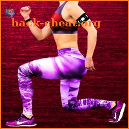 home workout exercise and yoga icon