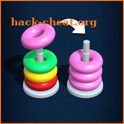 Hoop Sort Puzzle: Color Ring Stack Sorting Game icon