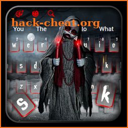 Horrible Scary Doll  Keyboard Theme icon