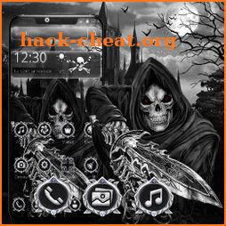 Horror Black Warrior Skull Theme icon