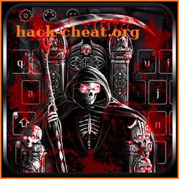 Horror Blood Skull Keyboard icon
