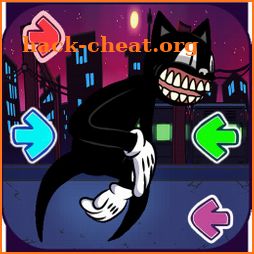Horror Cartoon Cat vs FNF Mod icon