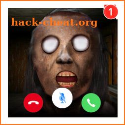 Horror Creepiest Granny's Fake Chat And Video Call icon