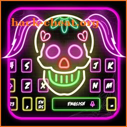 Horror Skull Night Keyboard Theme icon
